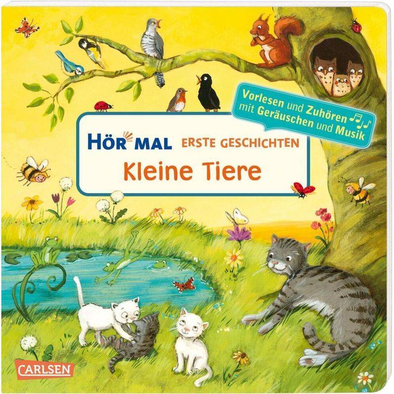 Erste Geschichten: Kleine Tiere / Hör Mal (Soundbuch) Bd.29 - Maria Höck, Pappband von Carlsen