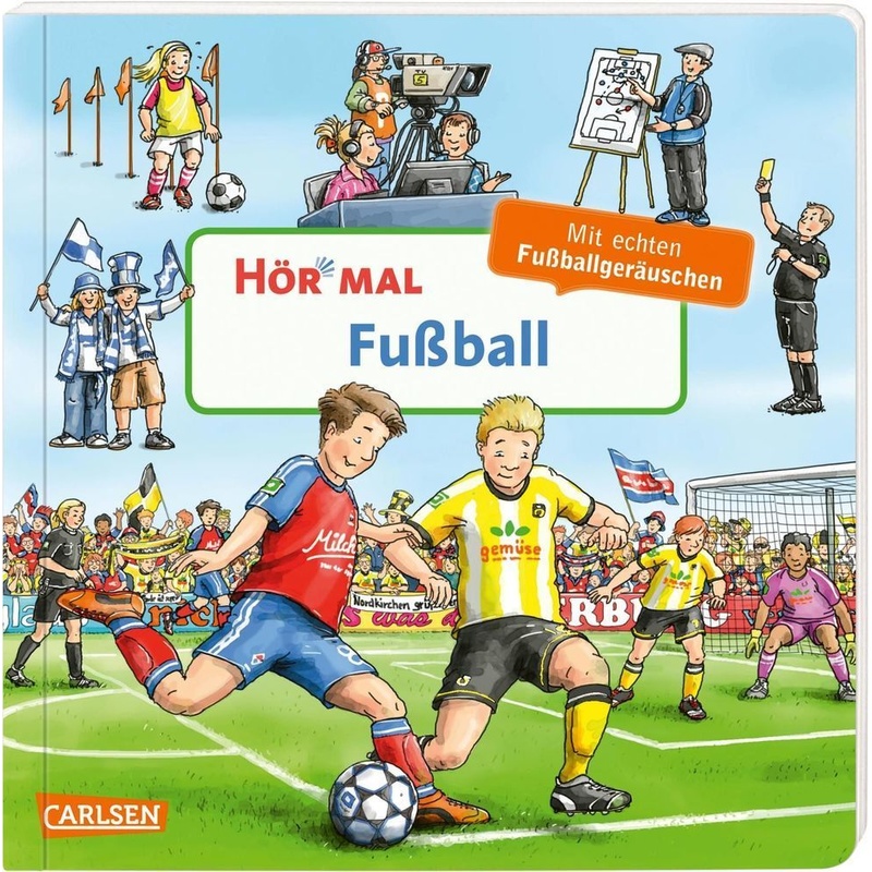 Fußball / Hör Mal Bd.39 - Christian Zimmer, Pappband von Carlsen