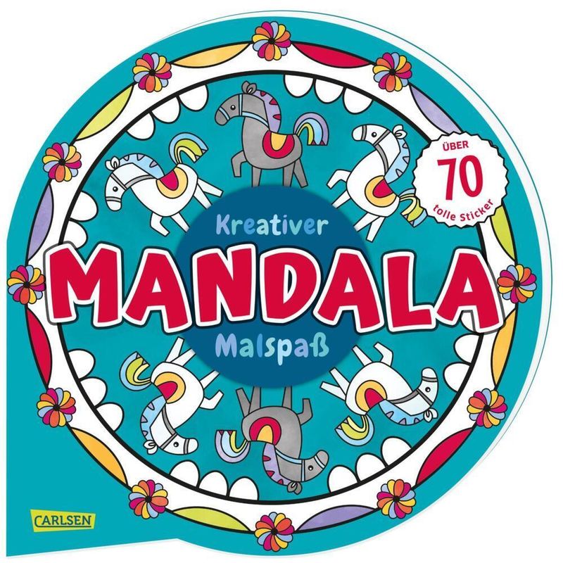Kreativer Mandala-Malspaß - Anton Poitier, Kartoniert (TB) von Carlsen