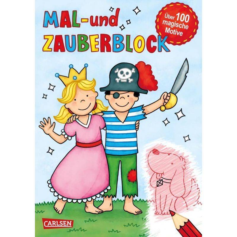 Mal- Und Zauberblock: Malblock Mit Über 100 Magischen Motiven, Kartoniert (TB) von Carlsen