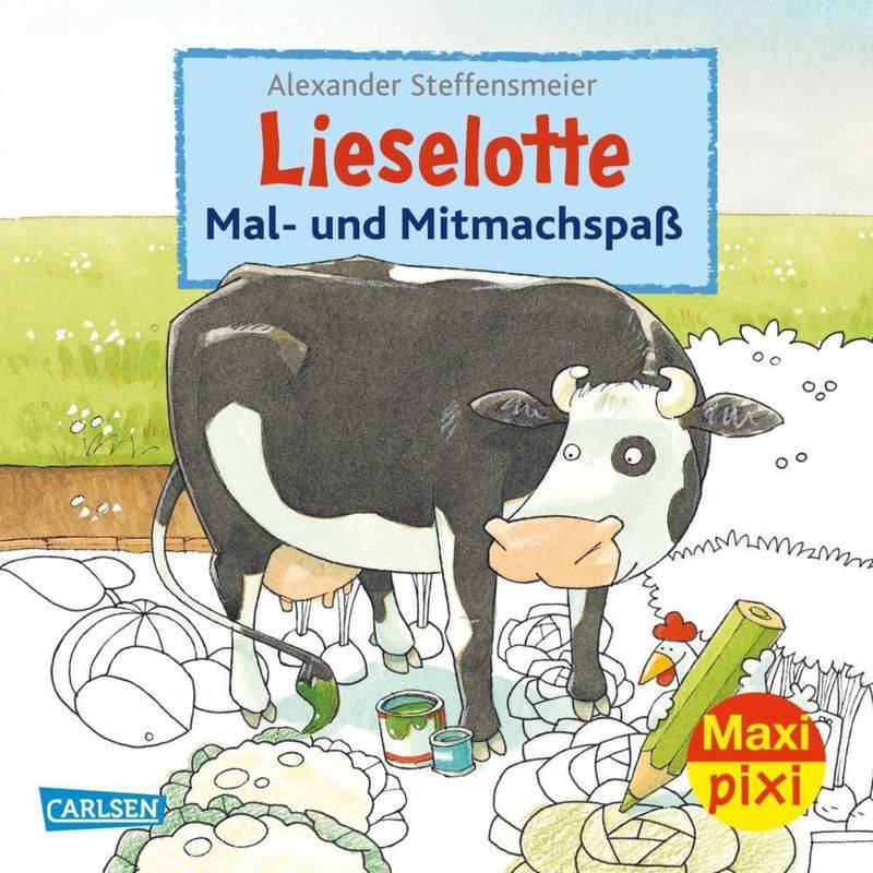 Maxi Pixi 403: Ve 5 Lieselotte Mal- Und Mitmachspaß (5 Exemplare) - Alexander Steffensmeier, Kartoniert (TB) von Carlsen