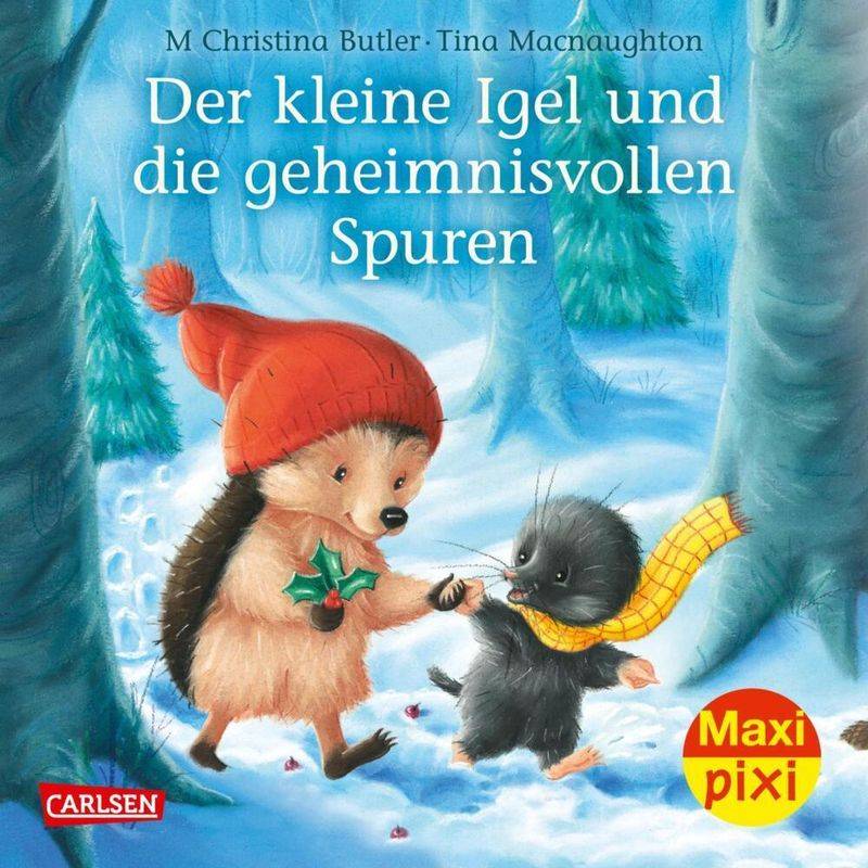 Maxi Pixi 420: Der Kleine Igel Und Die Geheimnisvollen Spuren - M Christina Butler, Kartoniert (TB) von Carlsen