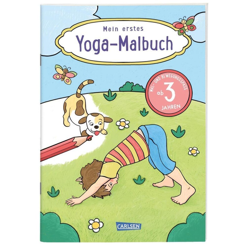 Mein Erstes Yoga-Malbuch - Anja Meister, Kartoniert (TB) von Carlsen