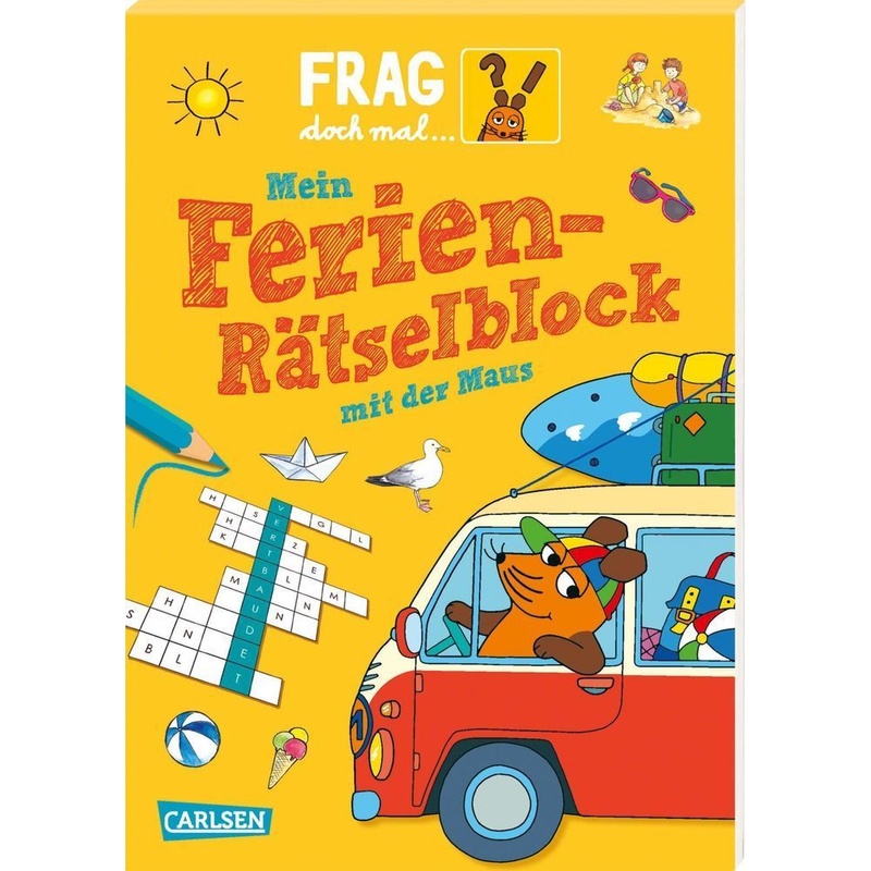 Mein Ferien-Rätselblock Mit Der Maus / Frag Doch Mal ... Die Maus! Bd.1 - Petra Klose, Kartoniert (TB) von Carlsen