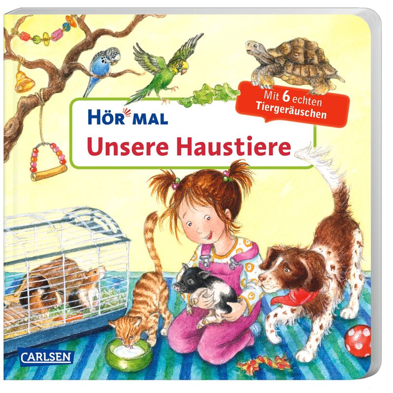 Unsere Haustiere / Hör Mal Bd.30 - Kyrima Trapp, Pappband von Carlsen