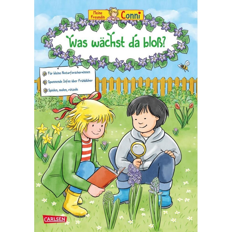 Was Wächst Da Bloß? / Conni Gelbe Reihe Bd.57 - Hanna Sörensen, Kartoniert (TB) von Carlsen