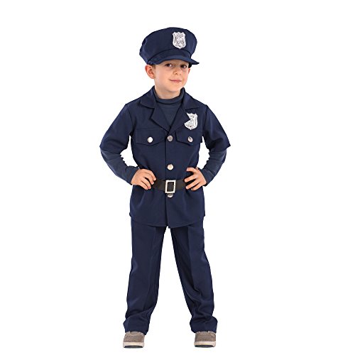 Carnival Toys – Kostüm Polizist für Kinder unisex-child, mehrfarbig, One Size, 65903 von Carnival Toys