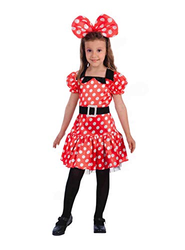 Carnival Toys – TOPOLINA Unisex-child Girl's Costume, Multicoloured, One Size, 66012 von Carnival Toys