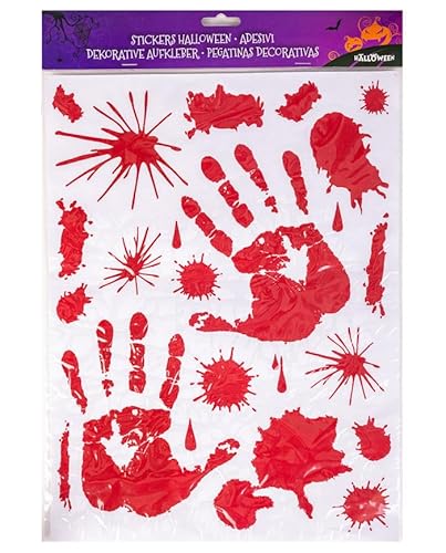 Carnival Toys VETROFANIA IMPRONTE Mano INSANGUINATA H.cm.40X30 CA. IN Busta Con CAVALLOTTO Carnival Toys VETROFANIA IMPRONTE Mano INSANGUINATA H.cm.40X30 CA. IN Busta Con CAVALLOTTO von Carnival Toys