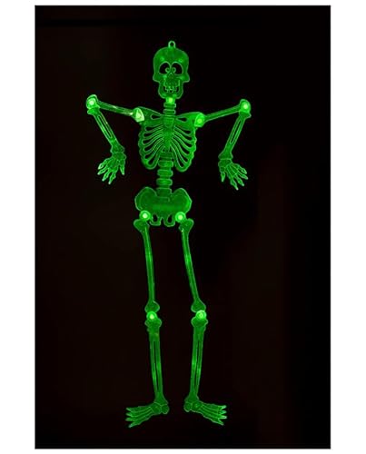 HANGING FLAT AND JOINTED G.I.D. SKELETON H.CM.90 IN PBH von Carnival Toys