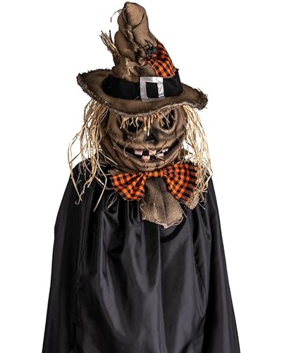 HIGH QUALITY PUMPKIN JUTA MASK WITH REMOVABLE HAT IN BAG von Carnival Toys