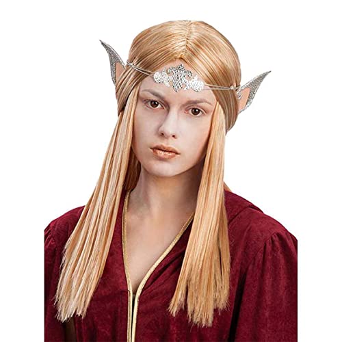 IT Parrucca elfo donna con orecchie e diadema in valigetta von Carnival Toys