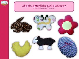 Österliche Deko-Kissen Österliche Deko-Kissen von Caro's Nähseum