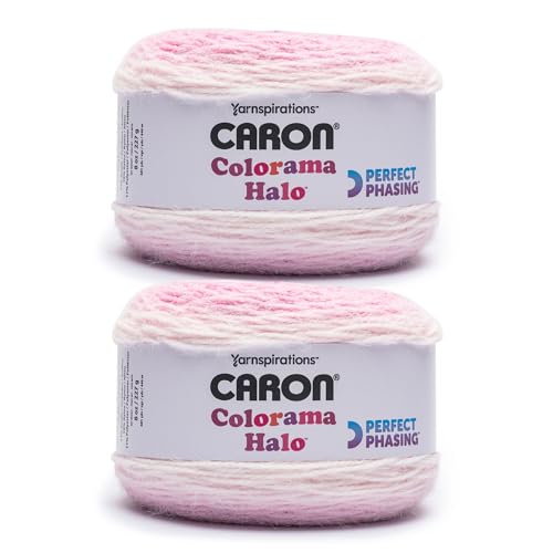 CARON Colorama Halo Cake Garn, Orchid Frost CARON Colorama Halo Cake Garn, Orchid Frost von Bernat