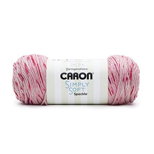 CARON Simply Soft Speckle Garn, Lippenstift CARON Simply Soft Speckle Garn, Lippenstift von Caron