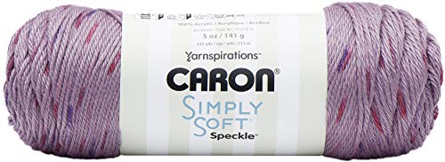 CARON Simply Soft Speckle Garn, Snapdragon von Caron