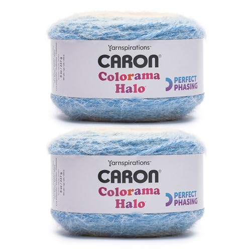 Caron 29107676027P02 Colorama Halo Cake Garn, Amber Ocean Caron 29107676027P02 Colorama Halo Cake Garn, Amber Ocean von Bernat
