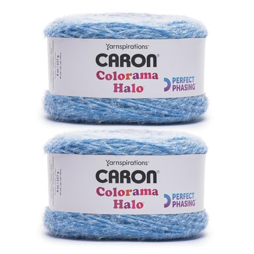 Caron 29107676028P02 Colorama Halo Cake Garn, ultra marine Caron 29107676028P02 Colorama Halo Cake Garn, ultra marine von Caron