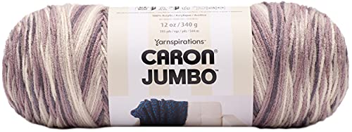 Caron 29400909037 Kies aus Garn mit Jumbo-Aufdruck, Acryl, Kiesfarben von Caron
