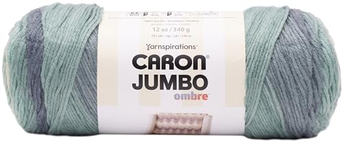 Caron 29661919007, weißes Wasser Garn mit Jumbo-Druck, Omb, Acryl, 454 Gram von Caron