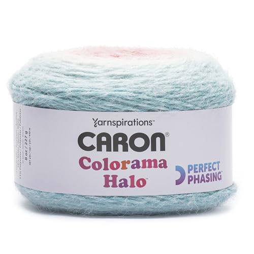 Caron Colorama Halo Garn, 227 g, Rosengarten Caron Colorama Halo Garn, 227 g, Rosengarten von Caron