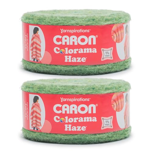 Caron Colorama Haze Moss Bed 2 Pack mit 227 g Garn Caron Colorama Haze Moss Bed 2 Pack mit 227 g Garn von Caron