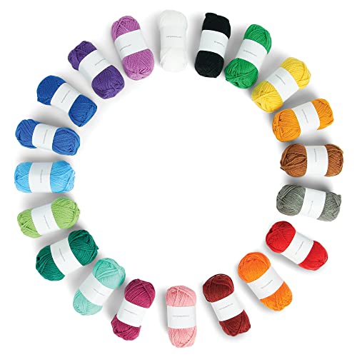 Caron Little Crafties Garn-Set, mehrfarbig Caron Little Crafties Garn-Set, mehrfarbig von Caron