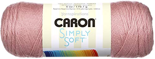Caron Simply Soft H97003-9721 Garn, viktorianische Rose, 3 Stück von Caron
