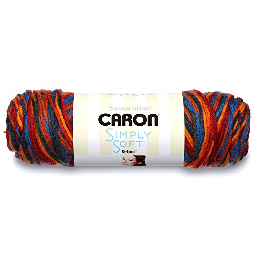 Caron Simply Soft Ombre Garn, ca. 141 g, Avocado mit Farbverlauf, Central Park, 5 oz von Caron