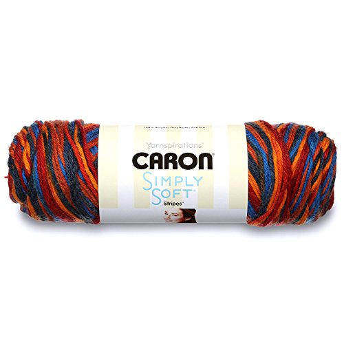 Caron Simply Soft Ombre Garn, ca. 141 g, Avocado mit Farbverlauf, Central Park, 5 oz von Spinrite