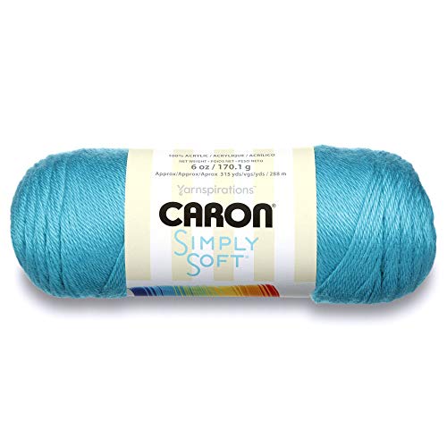 Einfach Weiche Brites Garn h9700b 6-ounce/315-yard Knäuel Garn, Blue Mint, Big Ball Einfach Weiche Brites Garn h9700b 6-ounce/315-yard Knäuel Garn, Blue Mint, Big Ball von Caron