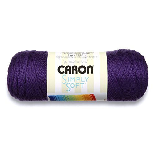 Simply Soft Solids Garn, Violett von Caron