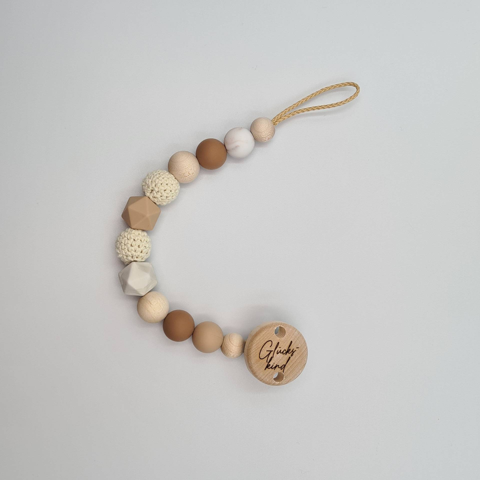 Schnullerkette Cozy Schnullerkette Cozy von CarosBabyzauber