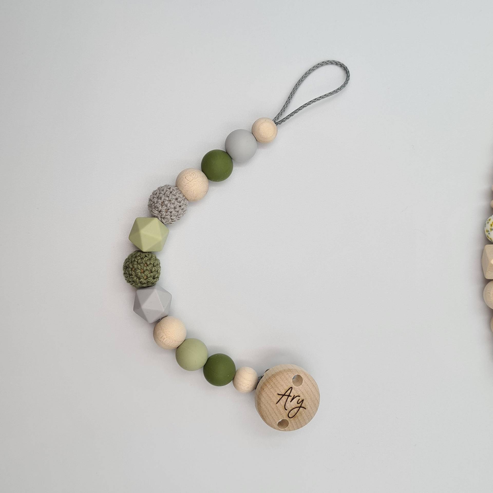 Schnullerkette Keno Schnullerkette Keno von CarosBabyzauber