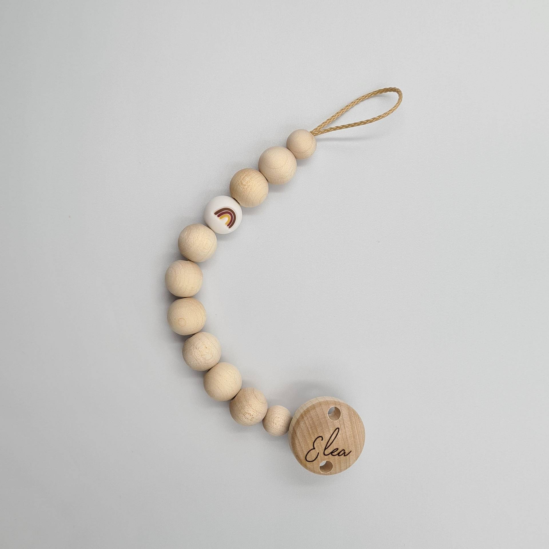 Schnullerkette Pure Mit Name Personalisiert Schnullerkette Pure Mit Name Personalisiert von CarosBabyzauber