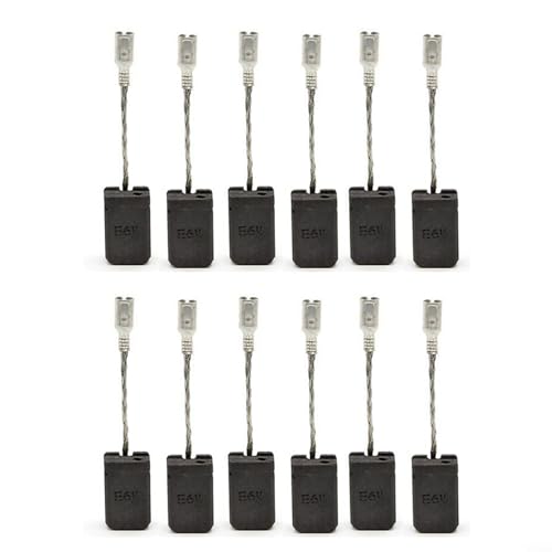 Kohlebürsten Motorkohlen Kohle Kohle für Bosch GWS 1000,1100,1400,10,11,14,15-125/17x10x5mm/0.4x0.68x0.2inch für Elektrowerkzeuge von Carpango