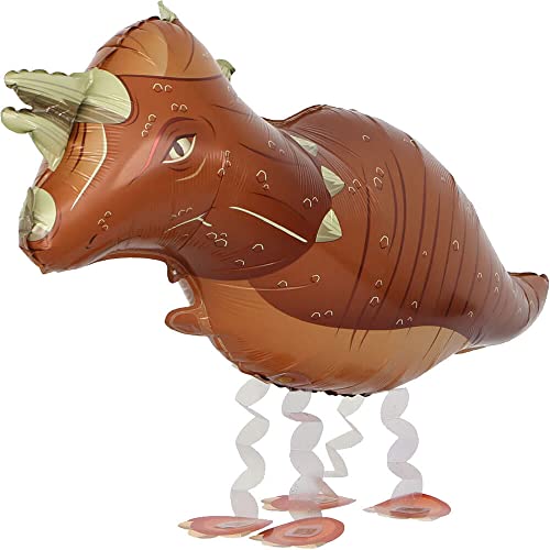 Airwalker Folienballons * Laufende Tiere * als Deko für Geburtstag und Party | 34-115cm groß | Walking Animals Kinder Kindergeburtstag Partydeko Luftballons Ballons, Edition: Triceratops Airwalker Folienballons * Laufende Tiere * als Deko für Geburtstag und Party | 34-115cm groß | Walking Animals Kinder Kindergeburtstag Partydeko Luftballons Ballons, Edition: Triceratops von Carpeta