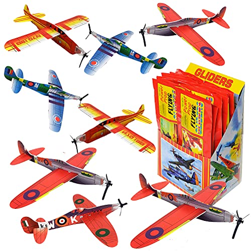 Carpeta 12 Styroporflieger Set | 20cm groß, Gleitflugzeuge für Kinder | Kindergeburtstag Schultüte Mitgebsel Tombola Flying Gliders Flieger Carpeta 12 Styroporflieger Set | 20cm groß, Gleitflugzeuge für Kinder | Kindergeburtstag Schultüte Mitgebsel Tombola Flying Gliders Flieger von Carpeta
