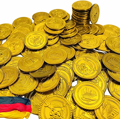Carpeta 150 Piraten Goldmünzen┃Spielgeld für Kinder zur Schatzsuche | Gold Münzen und Taler als Deko┃Mitgebsel zum Kindergeburtstag und Piratenparty | Kinder Party Geburtstag Carpeta 150 Piraten Goldmünzen┃Spielgeld für Kinder zur Schatzsuche | Gold Münzen und Taler als Deko┃Mitgebsel zum Kindergeburtstag und Piratenparty | Kinder Party Geburtstag von Carpeta