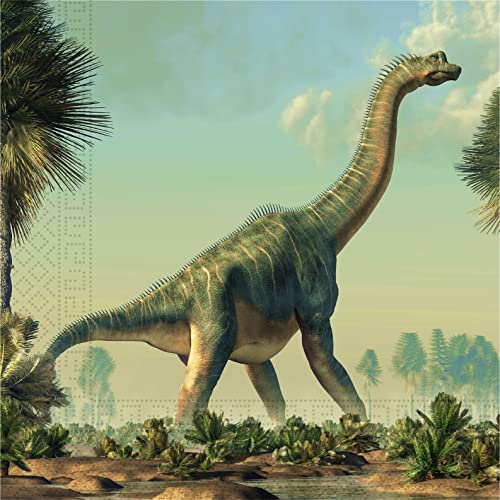 Carpeta 20 Servietten * DINOSAURIER & T-REX * für Kindergeburtstag und Party | mit fotorealistischen Effekt | Kinder Geburtstag Dino Dinos Saurier Napkins Papierservietten Carpeta 20 Servietten * DINOSAURIER & T-REX * für Kindergeburtstag und Party | mit fotorealistischen Effekt | Kinder Geburtstag Dino Dinos Saurier Napkins Papierservietten von Carpeta