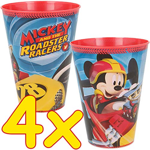 Carpeta 4x stabile Becher * MICKEY MOUSE and the ROADSTER RACERS * für Mottoparty und Kindergeburtstag | Micky Maus Cups aus Kunststoff | Perfekt für Kinder als Mitgebsel zum Geburtstag Carpeta 4x stabile Becher * MICKEY MOUSE and the ROADSTER RACERS * für Mottoparty und Kindergeburtstag | Micky Maus Cups aus Kunststoff | Perfekt für Kinder als Mitgebsel zum Geburtstag von Carpeta