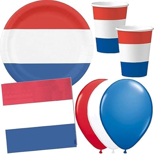 52-tlg. Party-Set * NIEDERLANDE / HOLLAND * mit Pappteller + Servietten + Pappbecher + Luftballons für Mottoparty | Länderparty Einweg Deko Niederland Netherlands Orange 52-tlg. Party-Set * NIEDERLANDE / HOLLAND * mit Pappteller + Servietten + Pappbecher + Luftballons für Mottoparty | Länderparty Einweg Deko Niederland Netherlands Orange von Carpeta