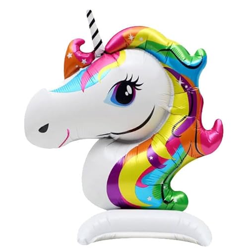 Folienballons * SÜSSE TIERE * als Deko für Geburtstag und Party | Stehende Luftballons, 37-47cm groß | Safari Dschungel Bauernhof Kinder Kindergeburtstag Partydeko Ballons, Edition: Einhorn Folienballons * SÜSSE TIERE * als Deko für Geburtstag und Party | Stehende Luftballons, 37-47cm groß | Safari Dschungel Bauernhof Kinder Kindergeburtstag Partydeko Ballons, Edition: Einhorn von Carpeta