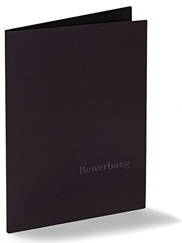 Fünf 4-teilige Bewerbungsmappen Executive-Exclusiv Plus - Schwarz - mit Prägung Fünf 4-teilige Bewerbungsmappen Executive-Exclusiv Plus - Schwarz - mit Prägung von Carpeta