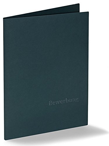 Fünf 4-teilige Bewerbungsmappen Executive-Exclusiv Plus - Tannengrün - mit Prägung Fünf 4-teilige Bewerbungsmappen Executive-Exclusiv Plus - Tannengrün - mit Prägung von Carpeta
