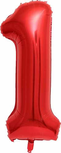 Rote Folienballons Zahl 0 bis 9 als Deko für Geburtstag und Party | 80cm groß | Kinder Zahlen Kindergeburtstag Partydeko Rot Red Liebe Folienballon Ballon Luftballon, Edition: 1. Geburtstag Rote Folienballons Zahl 0 bis 9 als Deko für Geburtstag und Party | 80cm groß | Kinder Zahlen Kindergeburtstag Partydeko Rot Red Liebe Folienballon Ballon Luftballon, Edition: 1. Geburtstag von Carpeta