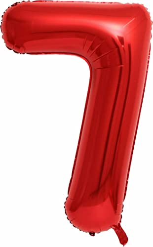 Rote Folienballons Zahl 0 bis 9 als Deko für Geburtstag und Party | 80cm groß | Kinder Zahlen Kindergeburtstag Partydeko Rot Red Liebe Folienballon Ballon Luftballon, Edition: 7. Geburtstag Rote Folienballons Zahl 0 bis 9 als Deko für Geburtstag und Party | 80cm groß | Kinder Zahlen Kindergeburtstag Partydeko Rot Red Liebe Folienballon Ballon Luftballon, Edition: 7. Geburtstag von Carpeta