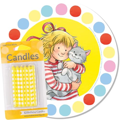 Tortenaufleger + 12 Kuchenkerzen * Meine Freundin Conni * als Kuchendeko zum Kindergeburtstag | Ø20cm-Aufleger aus Esspapier | Kinder Geburtstag Party Deko Kerzen Tortendeko, Stil: Conni Tortenaufleger + 12 Kuchenkerzen * Meine Freundin Conni * als Kuchendeko zum Kindergeburtstag | Ø20cm-Aufleger aus Esspapier | Kinder Geburtstag Party Deko Kerzen Tortendeko, Stil: Conni von Carpeta