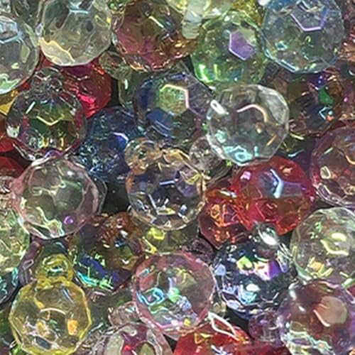 Acryl-Anhänger, 16 x 21 mm, facettierte UV-Perlen, rund, für DIY-Zubehör, Trauben, Ohrringe, Halsketten, Anhänger, Schmuckherstellung, Schlüsselanhänger, 20 Stück Acryl-Anhänger, 16 x 21 mm, facettierte UV-Perlen, rund, für DIY-Zubehör, Trauben, Ohrringe, Halsketten, Anhänger, Schmuckherstellung, Schlüsselanhänger, 20 Stück von Carporay