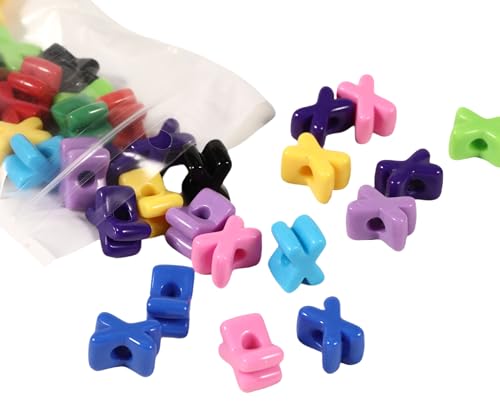 Carporay 40 Stück Acryl-Buchstabenperlen 21 mm x 15 mm, lose Perlen für Schmuckherstellung, Armbänder, Halsketten, Schlüsselanhänger, Handytaschen, Ketten und Schlüsselanhänger (Gemischte Farbe X) Carporay 40 Stück Acryl-Buchstabenperlen 21 mm x 15 mm, lose Perlen für Schmuckherstellung, Armbänder, Halsketten, Schlüsselanhänger, Handytaschen, Ketten und Schlüsselanhänger (Gemischte Farbe X) von Carporay
